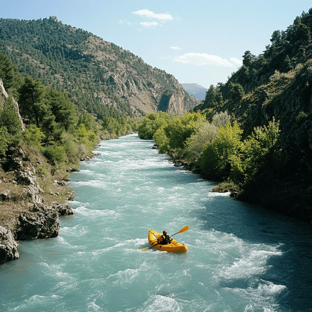 rafting