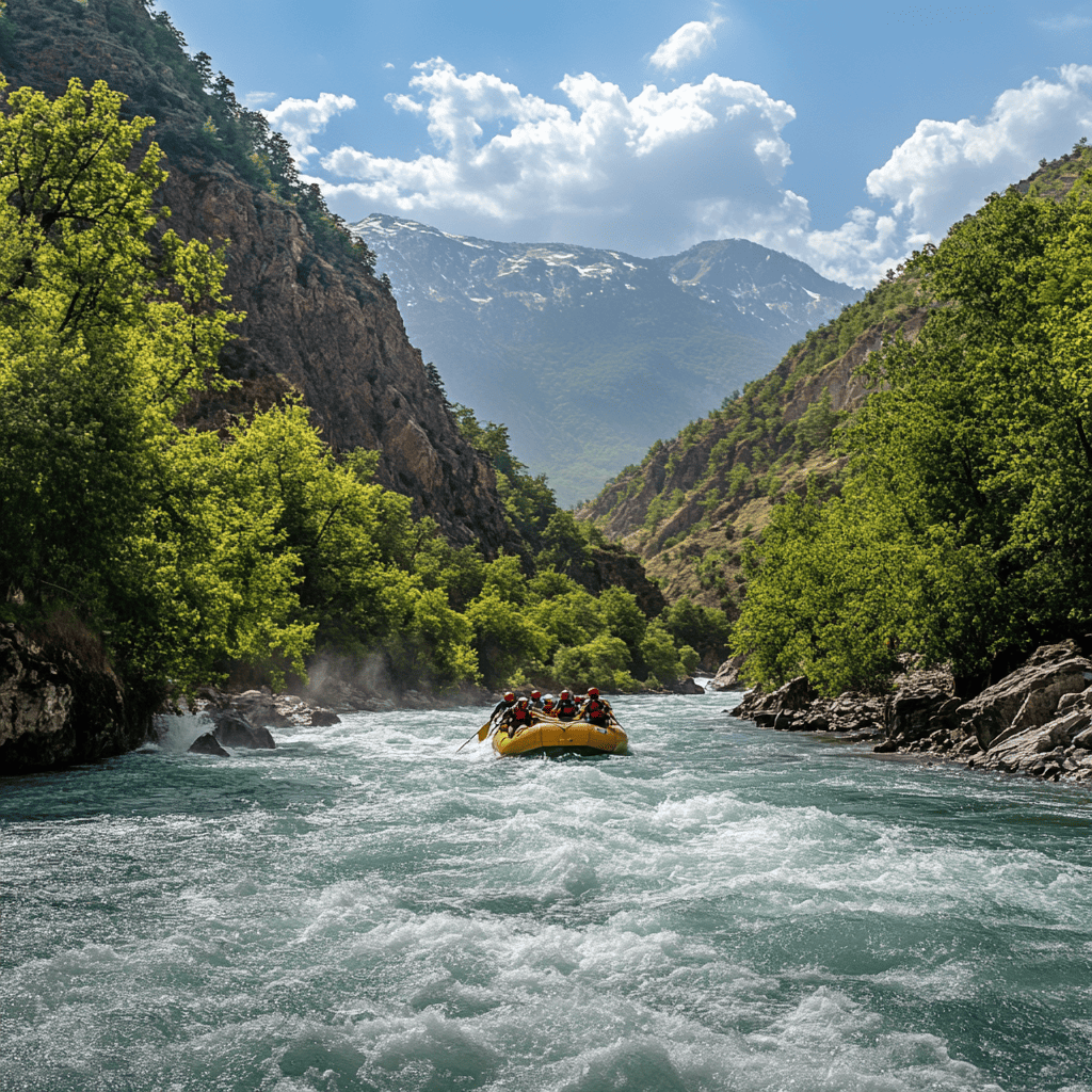 rafting